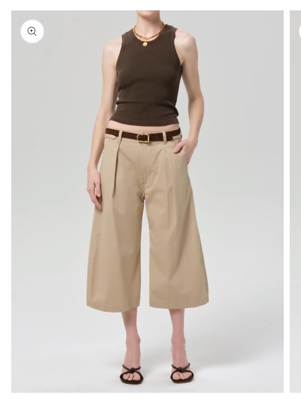 Citizens of Humanity Cocoon Culotte in Catalina